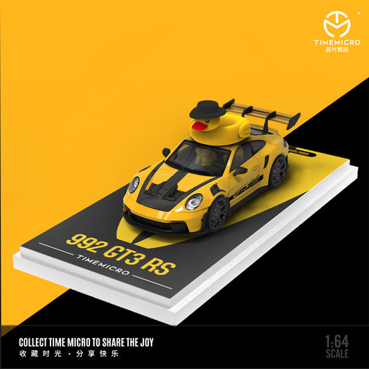 PRE ORDER TimeMicro - Porsche 992 GT3RS Edición Patito Amarillo sin Figura