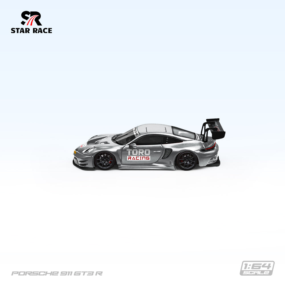StarRace 1:64 / Porsche 911 GT3 R Matte Plateado Racing