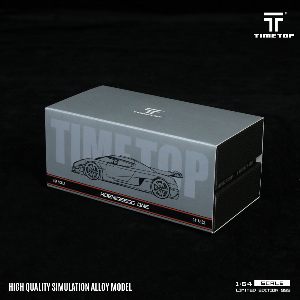 TimeTop 1:64 / Koenigsegg One:1 Cromado