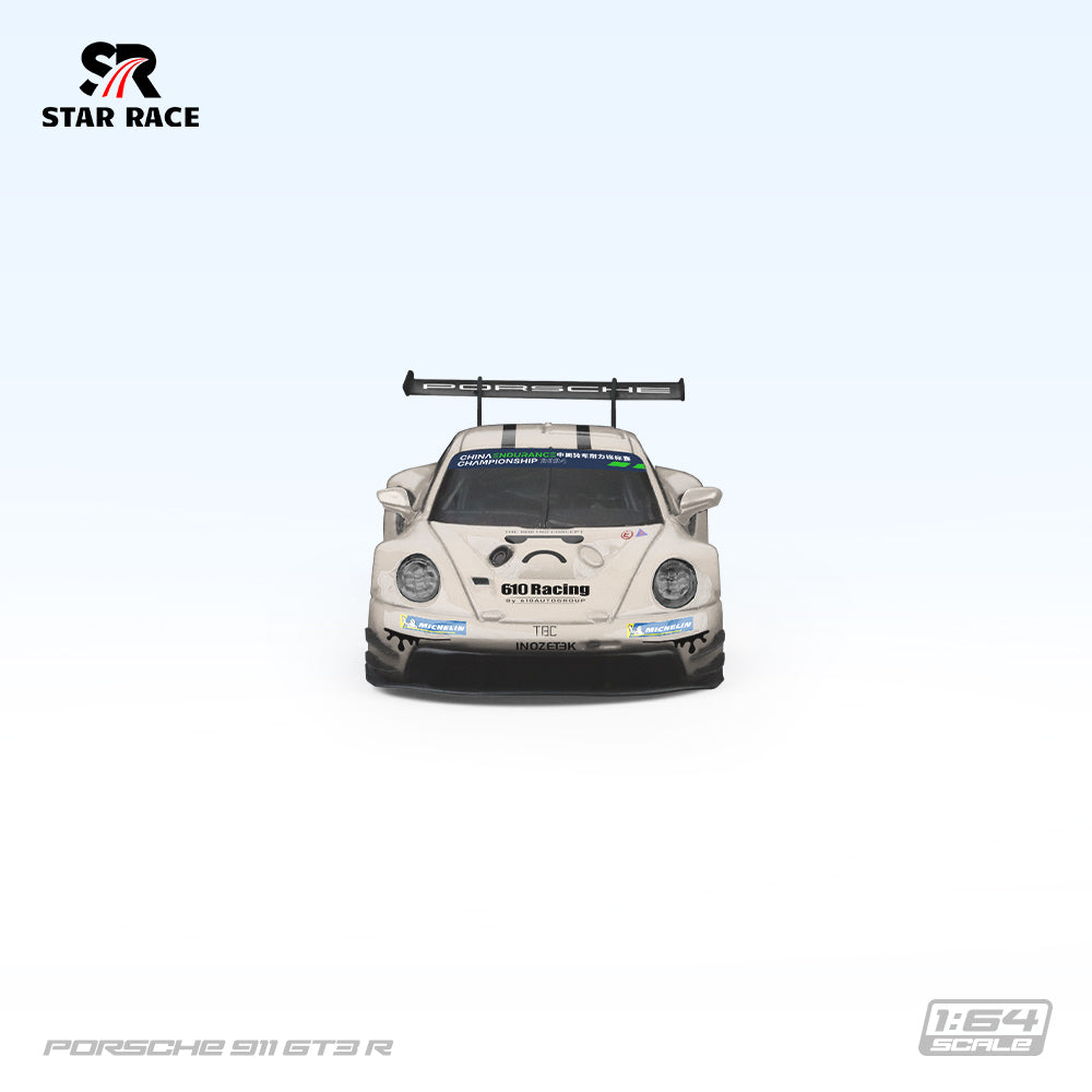 PRE ORDER StarRace 1:64 / Porsche 911 GT3 R Milk White No. 288 Racing