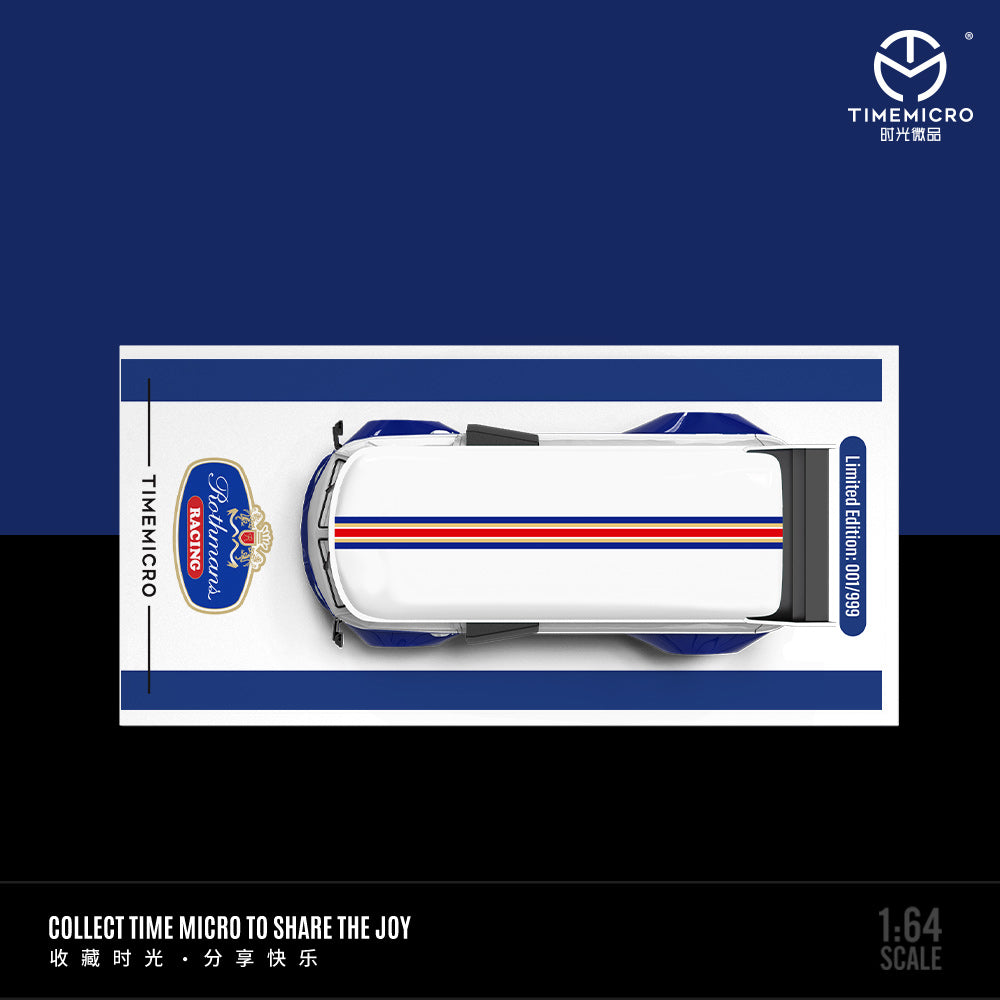 PRE ORDER TimeMicro 1:64 / Volkswagen Kombi Type 1 Rothmans Regular