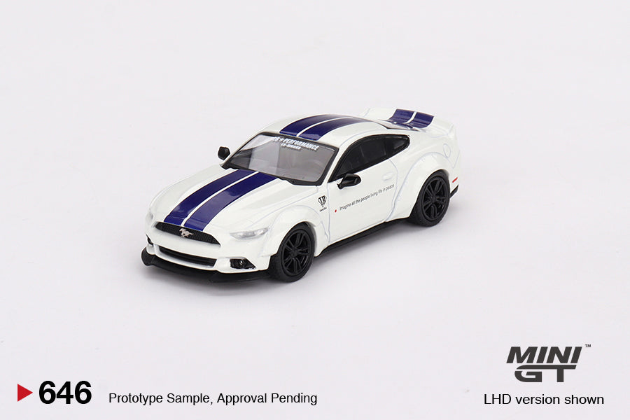 MiniGT 1:64 / Ford Mustang GT LB-WORKS White