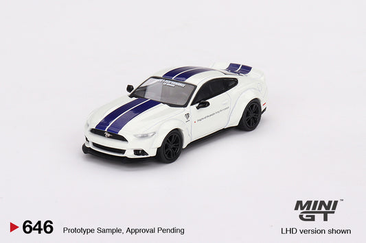 MiniGT 1:64 / Ford Mustang GT LB-WORKS White