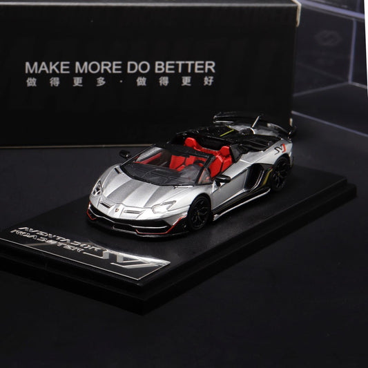 PRE ORDER Maxwell 1:64 / Lamborghini Aventador SVJ63 Roadster
