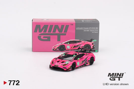 Mini GT 1/64 - Lamborghini Huracan GT3 EVO2 Iron Dames IMSA 2023 Daytona 24 Hrs