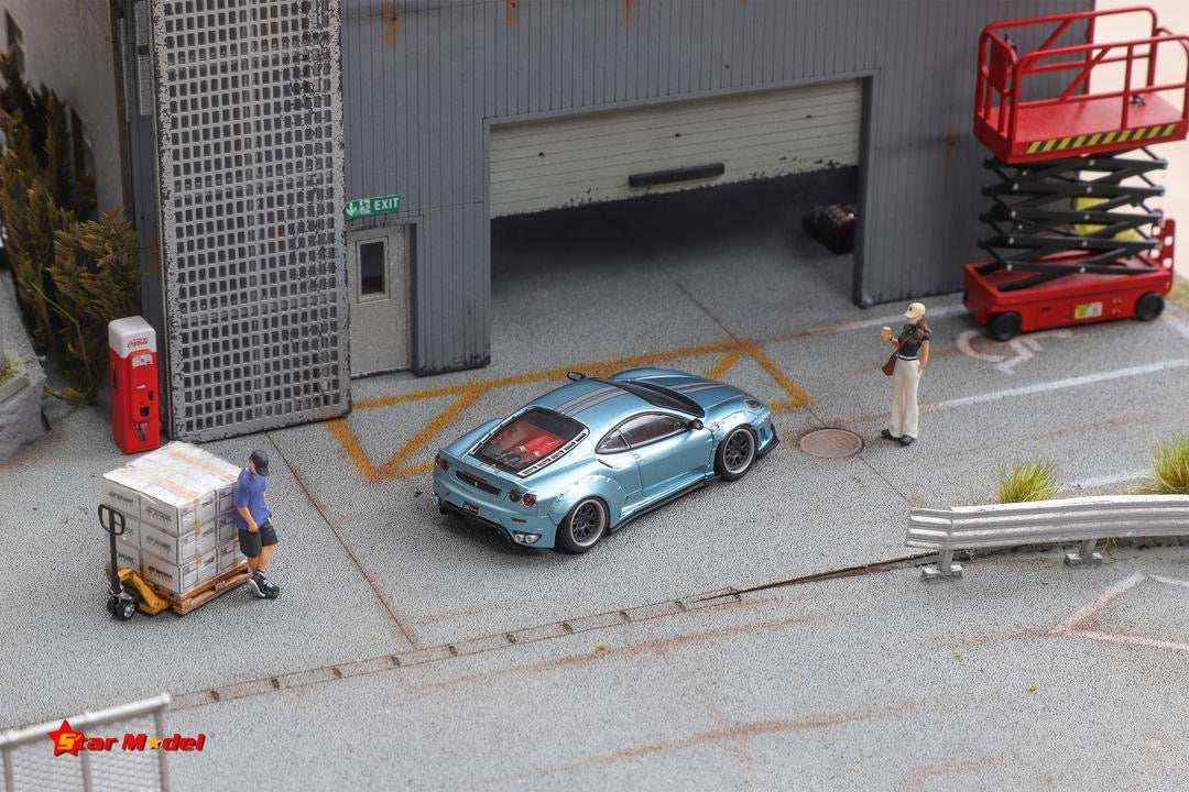 PRE ORDER StarModel 1:64 / Ferrari F430 Coupe Celeste