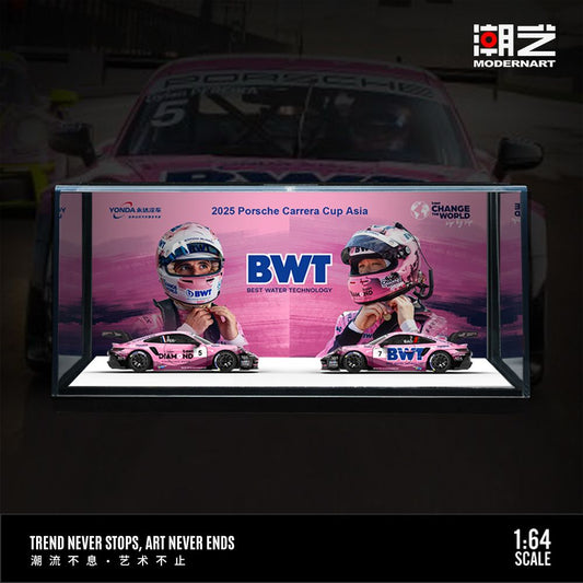 PRE ORDER ModernArt & YondaMotors 1:64 / BWT Racing Dúo Porsches