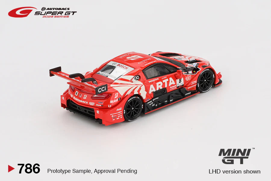 PRE ORDER Mini GT 1:64 / Japan Exclusive Honda NSX-GT “Type S” GT500 #8 “ARTA MUGEN NSX-GT ” ARTA 2023 SUPER GT Series