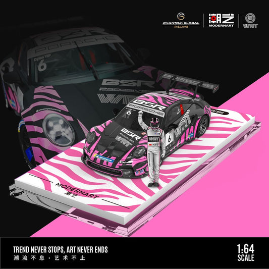PRE ORDER ModernArt & WRT 1:64 / Porsche 911 GT3 w Figure