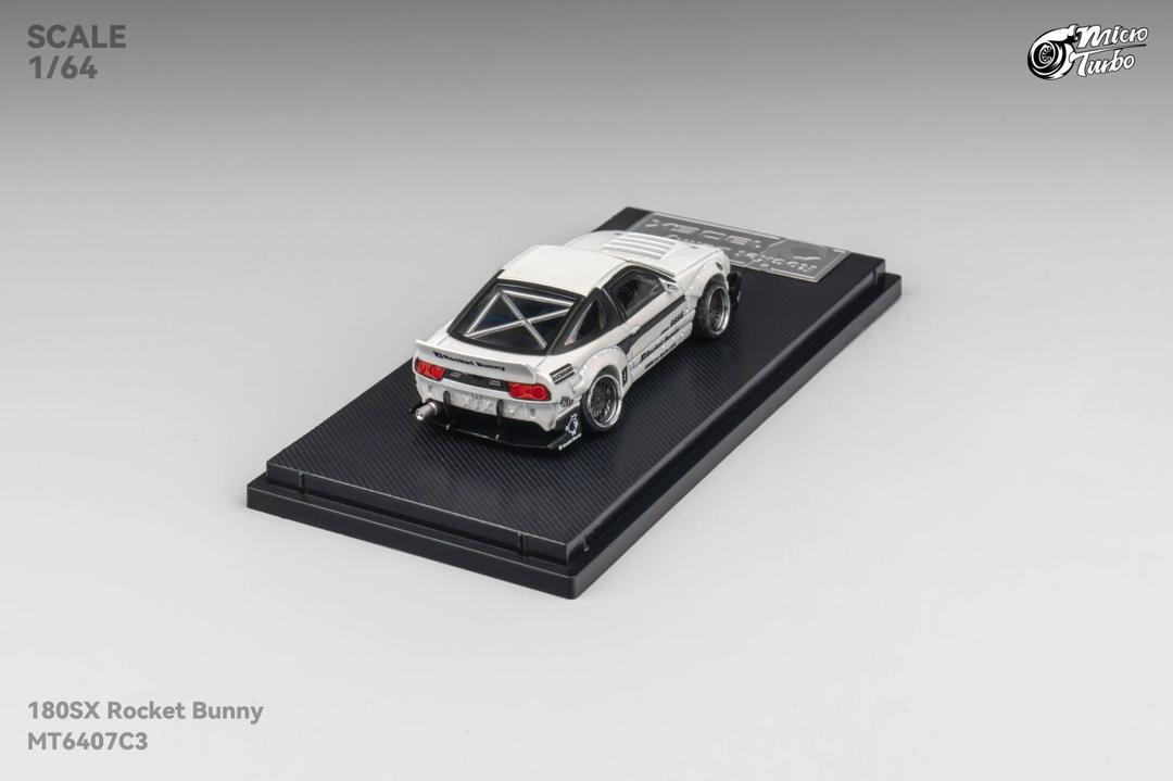 PRE ORDEN MicroTurbo 1:64 / 180SX Rocket Bunny