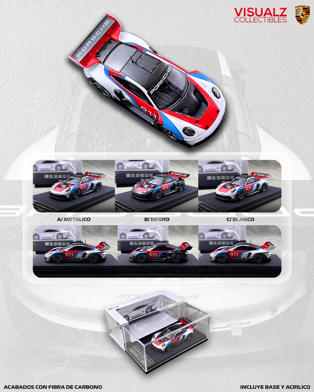 HKM 1:64 / Porsche 911 (992) GT3 R Rennsport