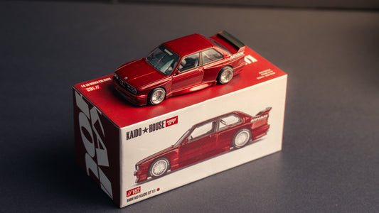 KaidoHouse x MiniGT 1:64 / BMW M3 (E30) Kaido GT V1 – M Red