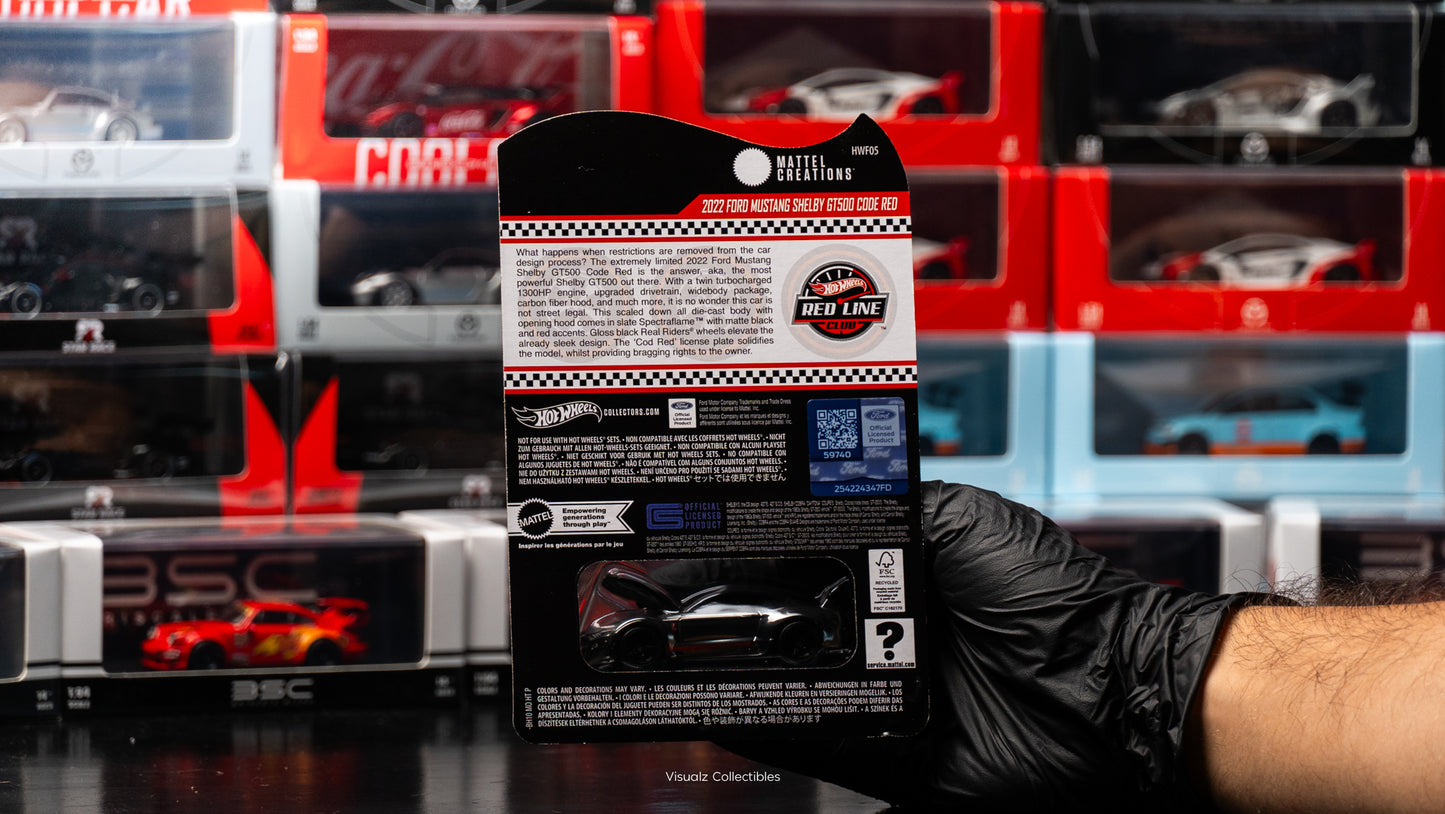 HotWheels RLC / Ford Mustang Shelby GT500 Code Red