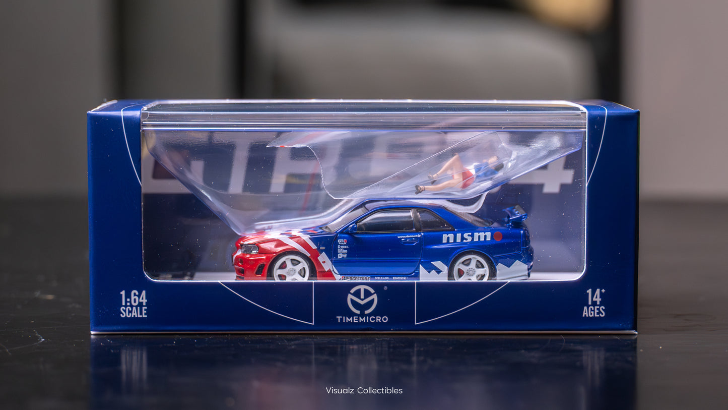TimeMicro 1:64 / Nissan Skyline R34 Nismo Livery Regular
