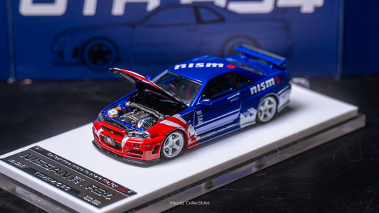 TimeMicro 1:64 / Nissan Skyline R34 Nismo Livery Regular