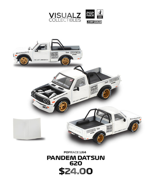 PRE ORDEN PopRace 1:64 / Pandem Datsun 620