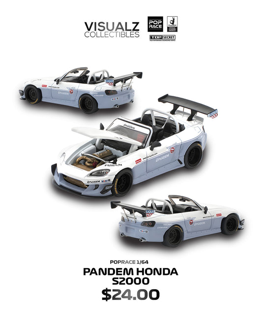 PRE ORDEN PopRace 1:64 / Honda S2000 Pandem
