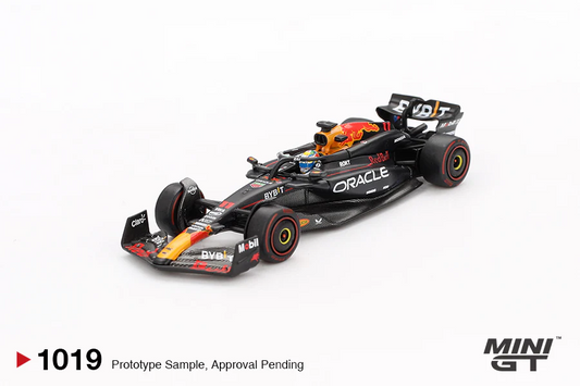 PRE ORDER Mini GT 1:64 / Oracle Red Bull Racing RB20 #11 Sergio Pérez 2024 F1 2024 Bahrain GP 2nd Place