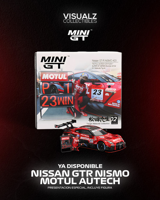 MiniGT 1:64 / Nissan GTR Nismo Motul Autech
