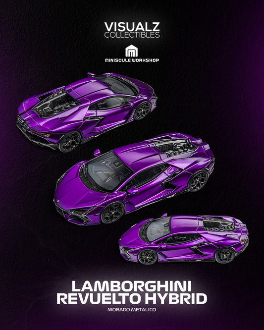 PRE ORDER MiniScule Workshop 1:64 / Lamborghini Revuelto Hybrid