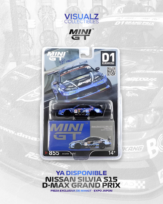 MiniGT 1:64 / Nissan Silvia S15 DMAX Grand Prix Japan Exclusive