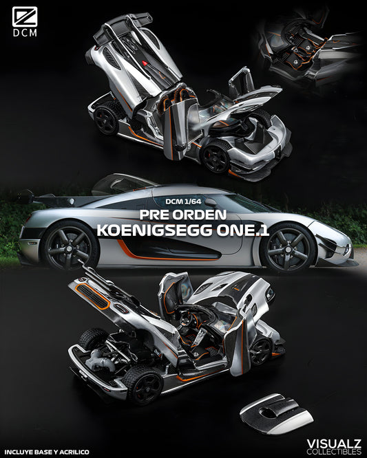 PRE ORDER DCM 1:64 / Koenigsegg One:1