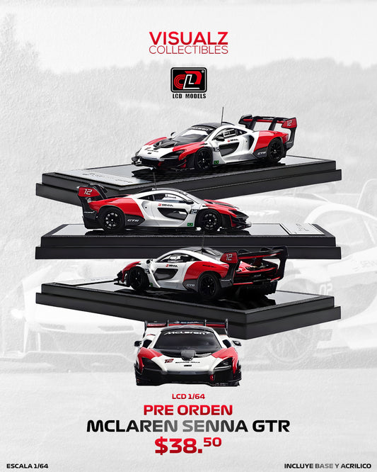 PRE ORDER LCD 1:64 / McLaren Senna GTR
