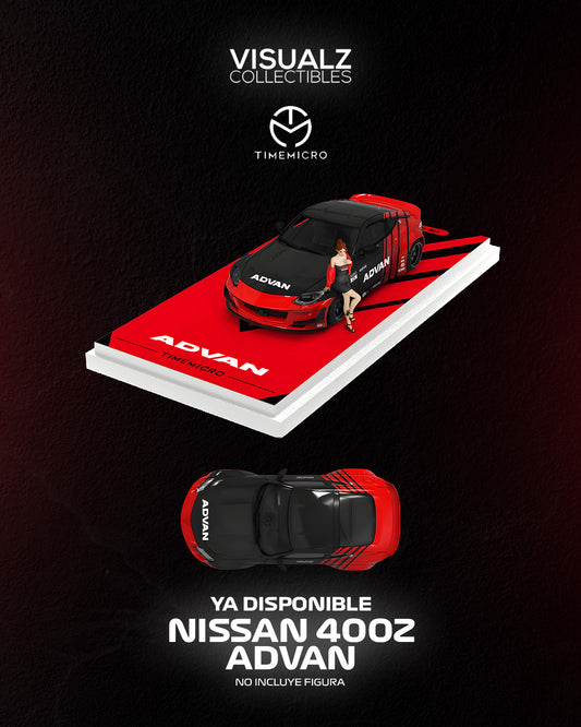 TimeMicro 1:64/ Nissan 400z Advan Regular