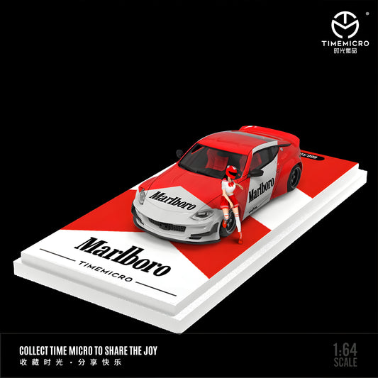 TimeMicro 1:64 / Nissan 400z Marlboro con Figura