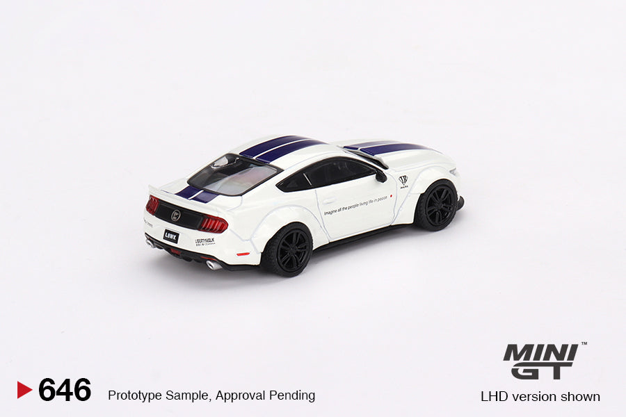 MiniGT 1:64 / Ford Mustang GT LB-WORKS White