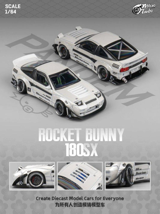 PRE ORDEN MicroTurbo 1:64 / 180SX Rocket Bunny