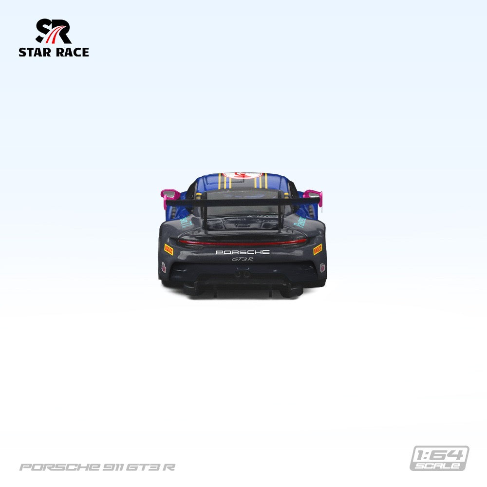 PRE ORDER StarRace 1:64 / Porsche 911 GT3 R GTO Racing Team Blue