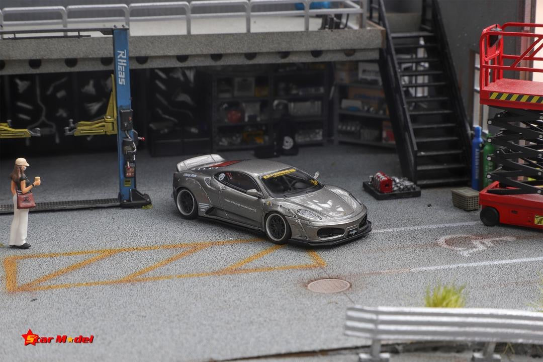PRE ORDER StarModel 1:64 / Ferrari F430 Coupe Gris