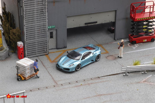 PRE ORDER StarModel 1:64 / Ferrari F430 Coupe Celeste
