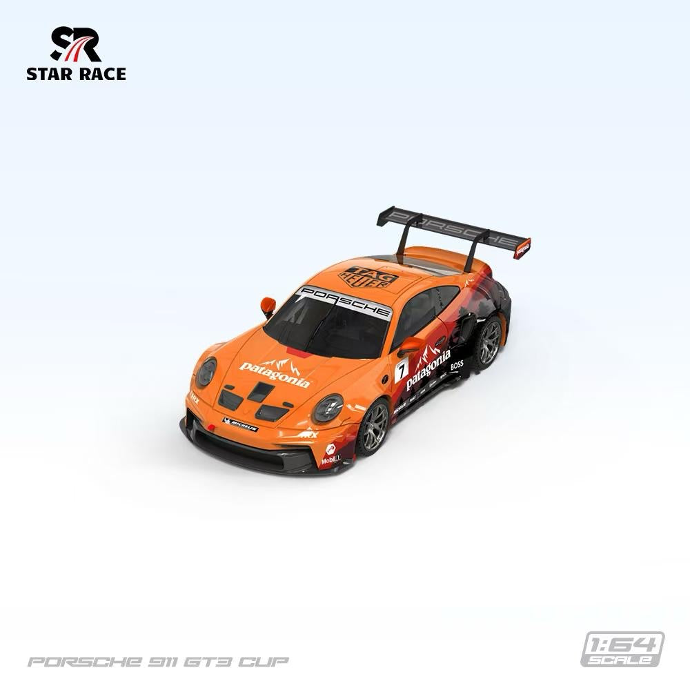 PRE ORDER StarRace 1:64 / Porsche 911 GT3 Cup Patagonia Regular